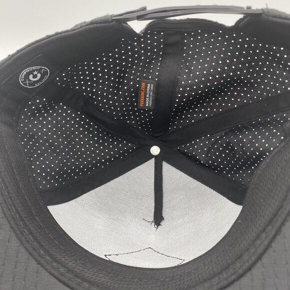 Compound Skate Surf Paddle Fly Fishing Florida Sarasota Black Hat Snapback Cap - Picture 5 of 7